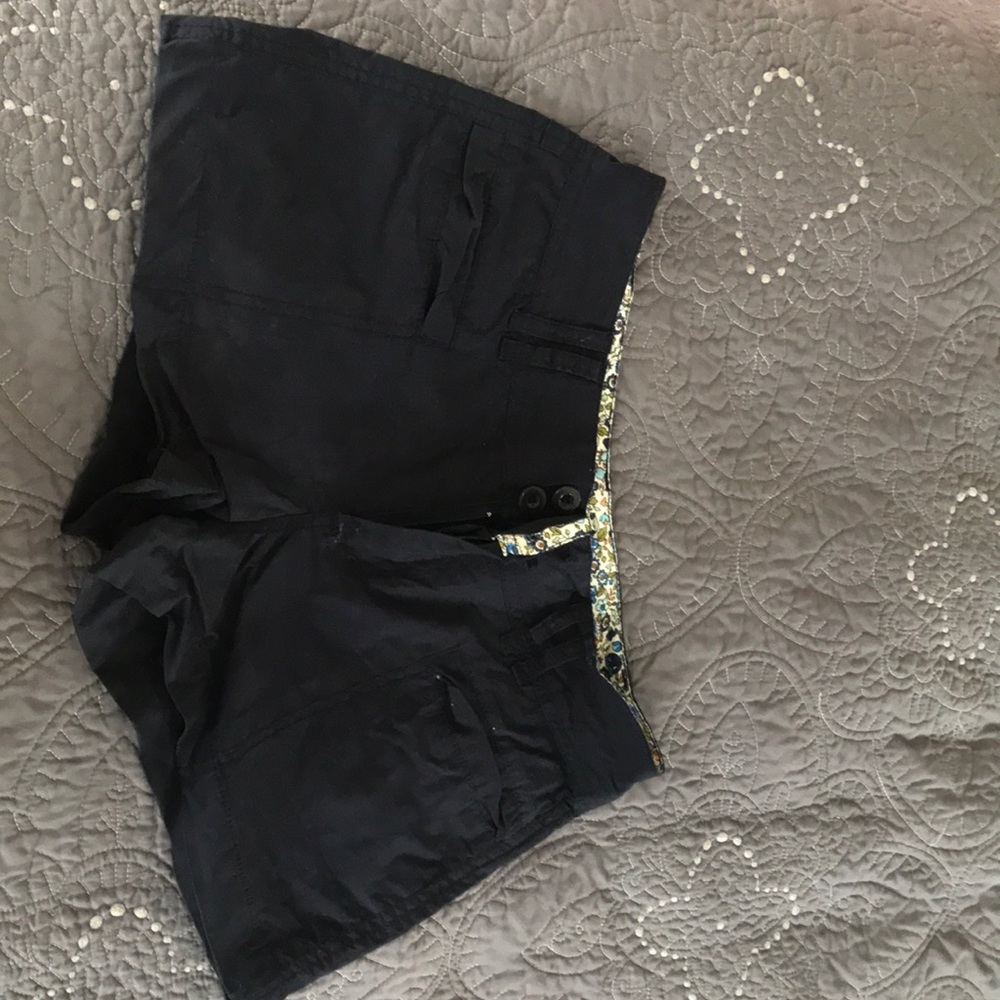 NWOT khaki shorts navy blue